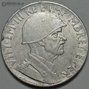 سکه خارجی کلکسیونی ۰.۲ لک نایاب آلبانی ۱۹۴۰ ( تحت اشغال ایتالیا - امانوئل سوم پادشاه ایتالیا )