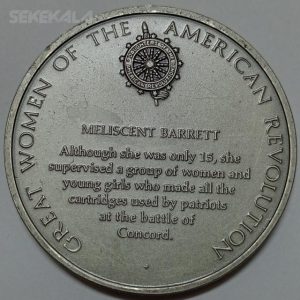 مدال کلکسیونی کمیاب یادبود زنان بزرگ آمریکا ۱۹۷۴