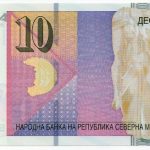 اسکناس 10 دناری پلیمری مقدونیه 2011 (UNC)