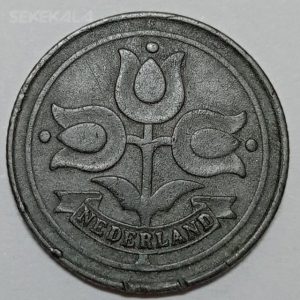 سکه کلکسیونی ۱۰ سنت کمیاب هلند ۱۹۴۲