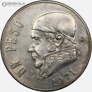 سکه 1 پزو مکزیک 1971