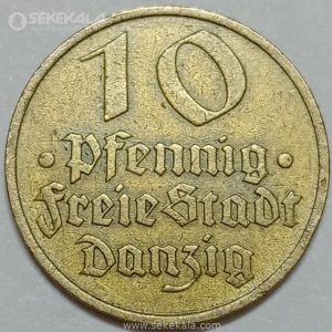 سکه نایاب 10 فنیگ دانزیگ 1932
