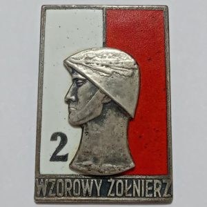 مدال کلکسیونی و بسیار کمیاب نظامی لهستان ۱۹۵۸