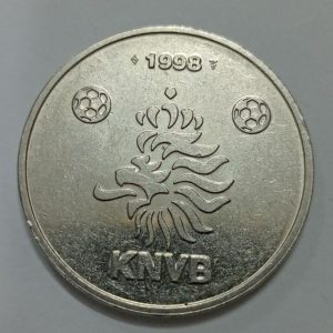 مدال کلکسیونی یادبودی فوتبال جام اروپا یوفا ۱۹۹۸ هلند