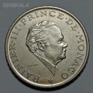سکه کلکسیونی ۲ فرانک نایاب موناکو ۱۹۸۲